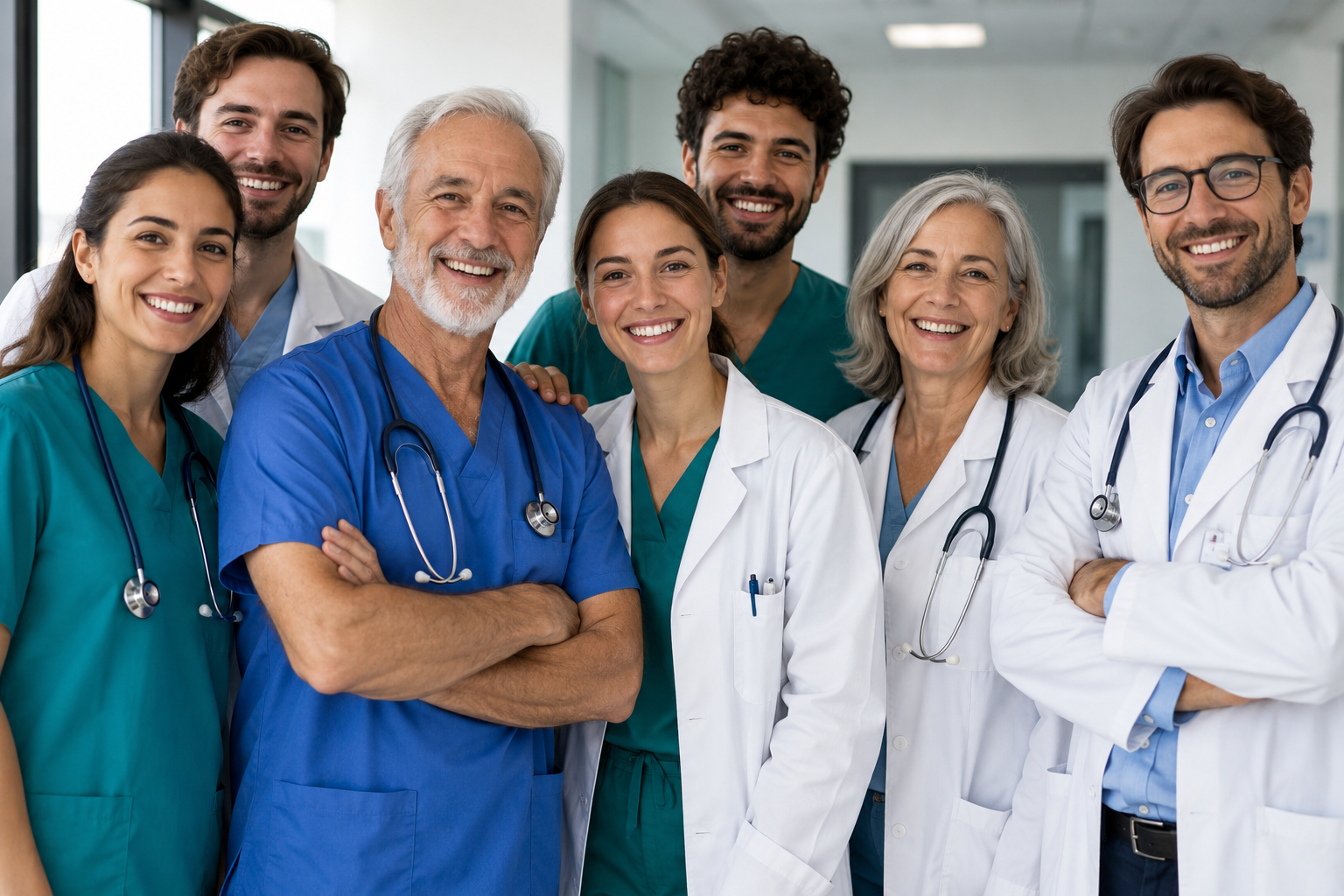 Un team di medici